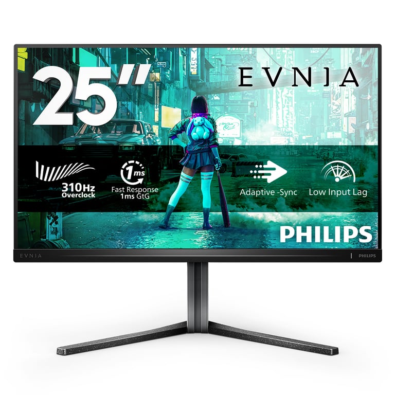 Philips Evnia 3000 25M2N3200U/00 écran plat de PC 62,2 cm (24.5 ) 1920 x 1080 pixels Full HD LCD Gris - Neuf