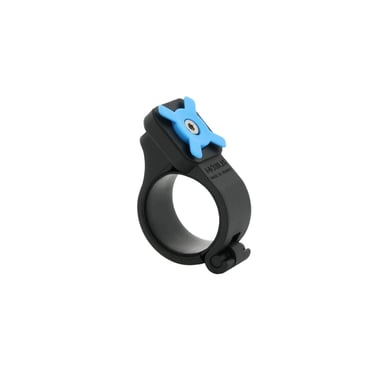 Supporto antivibrazioni per smartphone da bicicletta/scooter, supporto universale per telefono Made in France, installazione facile e sicura, nero