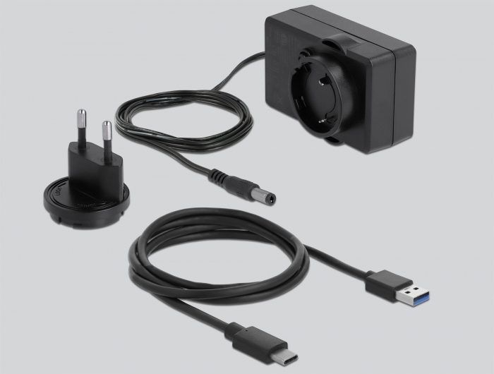 DeLOCK Station d'accueil USB Type C pour 2 x SATA HDD / SSD Neuf - vue 4