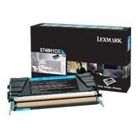 Lexmark X748H1CG Cartouche laser pour Lexmark X748 Cyan Neuf