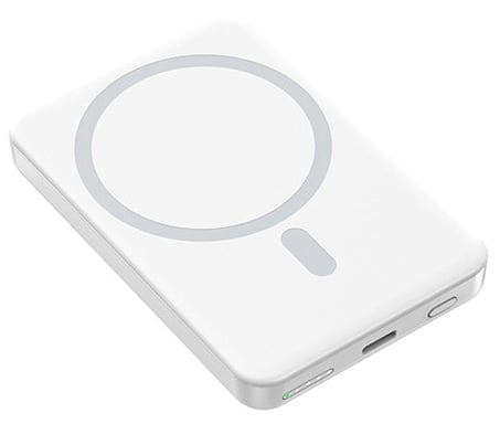 Batería externa magnética de 5KmAh para los nuevos iPhones - compatible con MagSafe