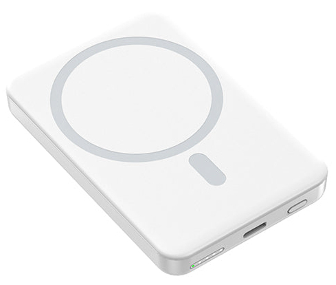XtremeMac XWH-PMS2-13 banque d'alimentation électrique 5000 mAh Recharge sans fil Blanc - Neuf