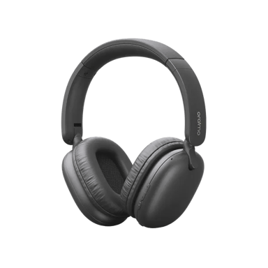 oraimo BoomPop Lite Graphite Grey – Casque Bluetooth pliable, 65h autonomie, Spatial Audio Sound360, mode Jeu, ENC