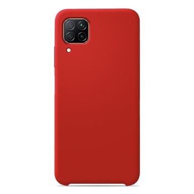 Coque silicone unie Soft Touch Rouge compatible Huawei P40 Lite