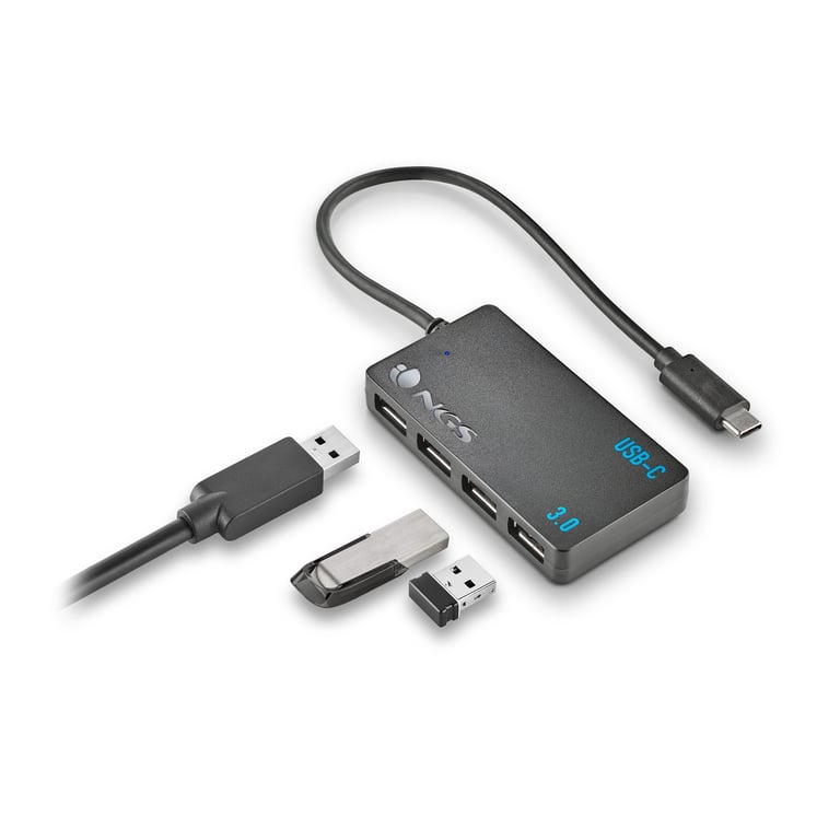 NGS WONDER IHUB4 USB 3.2 Gen 1 3.1 Gen 1 Type A 480 Mbit/ Neuf - vue 2