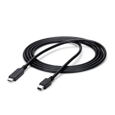 Cavo adattatore StarTech.com da 1,8 m da USB-C a Mini DisplayPort 4K 60 Hz, nero