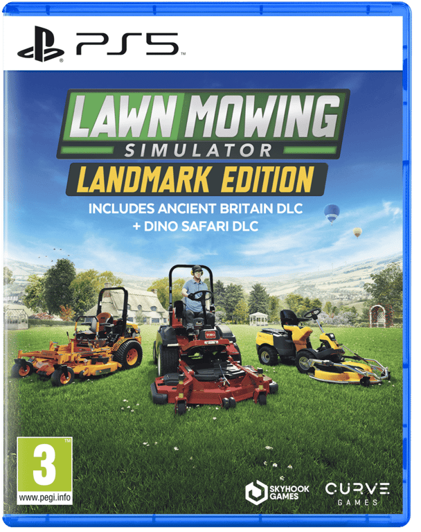 Lawn Mowing Simulator: Landmark Edition PS5 Neuf