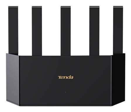 Tenda TE3L v1.0 BE3600 routeur sans fil Gigabit Ethernet Bi-bande (2,4 GHz / 5 GHz) Noir