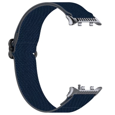 Correa Elástica de Nylon para Huawei Watch D2: Correa Ajustable y Tejida Blue