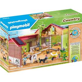PLAYMOBIL 71304 Ferme avec panneaux solaires, Country La vie a la ferme, 182 pieces, Des 4 ans - Neuf