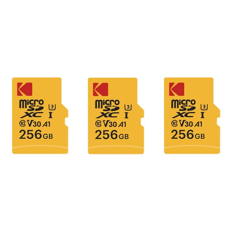 KODAK Micro SD Pack de 3 - vue 2