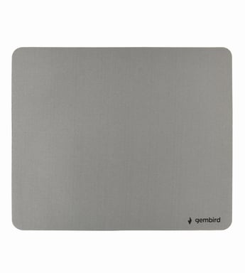 Gembird MP-S-G tapis de souris Tapis de souris de jeu Gris