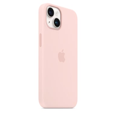 Custodia Apple in silicone con MagSafe per iPhone 14 - Rosa gesso Apple iPhone 14