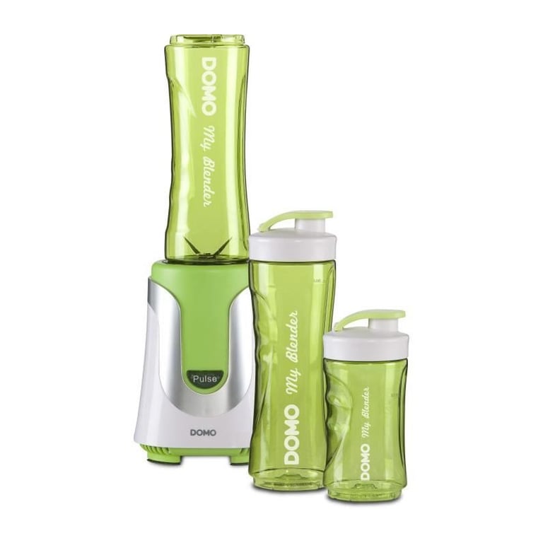 Blender individuel DOMO DO436BL 2 bols 600 ml et 300 ml inclus - vue 2