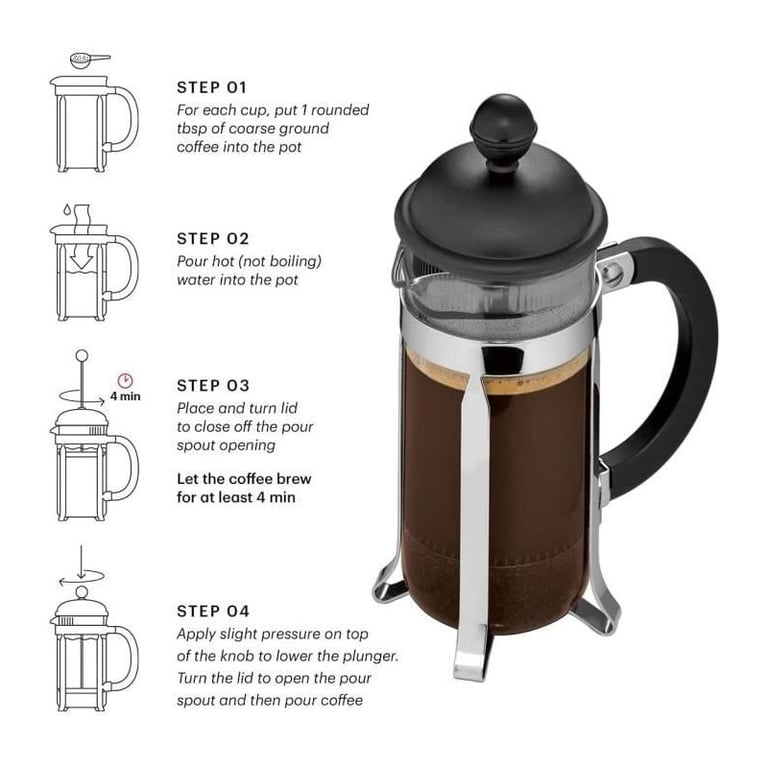 Bodum 1903 913 CAFETIERE JAVA Cafetière à piston 0.35 - vue 4