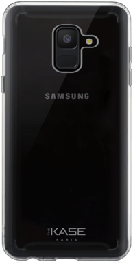 Coque hybride invisible pour Samsung Galaxy A6 (2018), Transparent