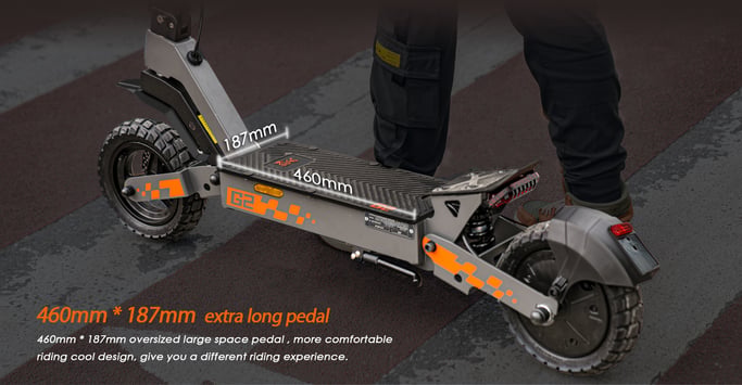 Monopattino elettrico KuKirin G2 VMP, batteria da 48 V 15,6 Ah, omologazione DGT 25 km/h, pneumatici da 10''