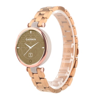 Correa de reloj de acero inoxidable para Garmin Lily 3 Gold