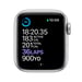 Apple Watch Series 6 OLED 40 mm Numérique 324 x 394 pixels Écran tactile 4G Argent Wifi GPS (satellite)