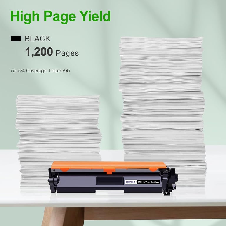 CF294A Cartouche de Toner Compatible pour CF294A CF294X Toner pour Laserjet Pro MFP M148dw M148fdw M148 Laserjet Pro M118dw M118 Pack de 1 Neuf