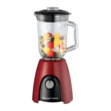 Blender - RUSSEL HOBBS - Desire Red - 650 W - 2 vitesses + Pulse - Rouge