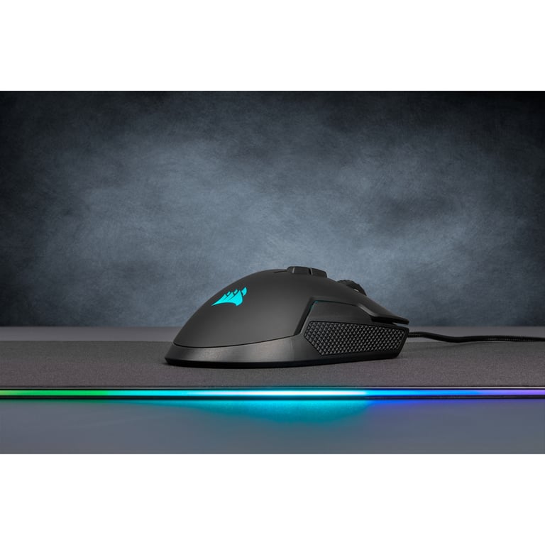 Corsair IRONCLAW RGB RF Ratón inalámbrico para diestros + Bluetooth + USB Tipo-A Óptico 18000 DPI