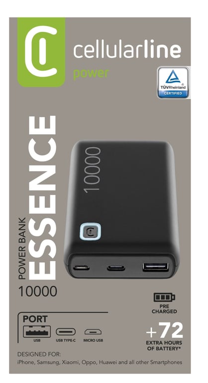 Cellularline Power Bank ESSENCE 10000 Neuf - vue 2