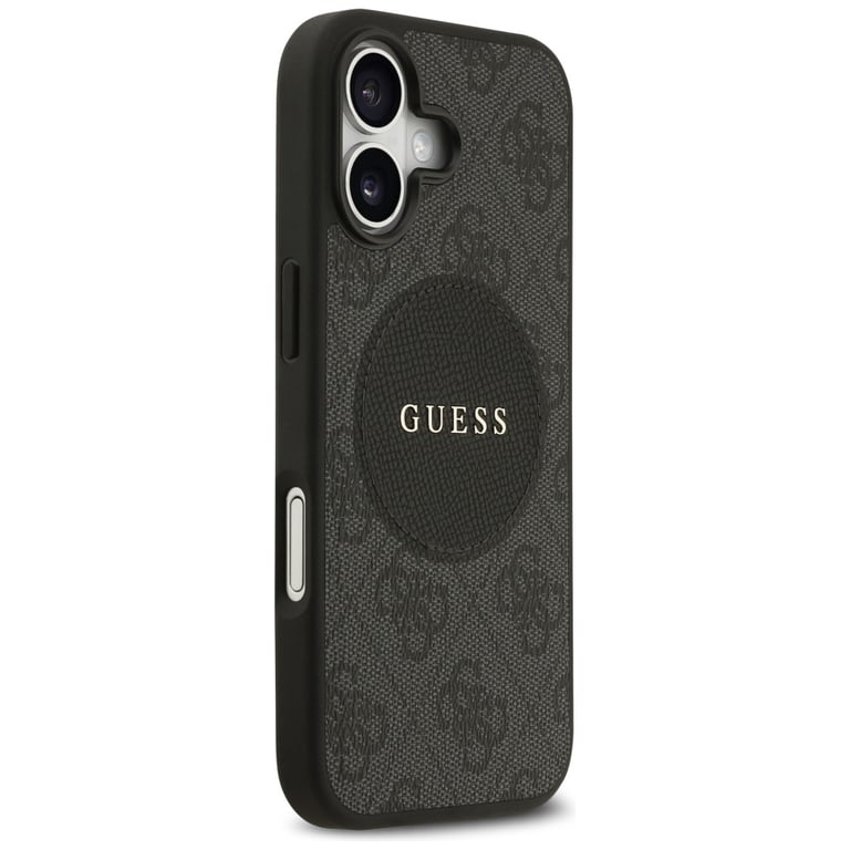 Guess Coque 4G Circle Classic Logo MagSafe pour iPhone 17 Noir - vue 3