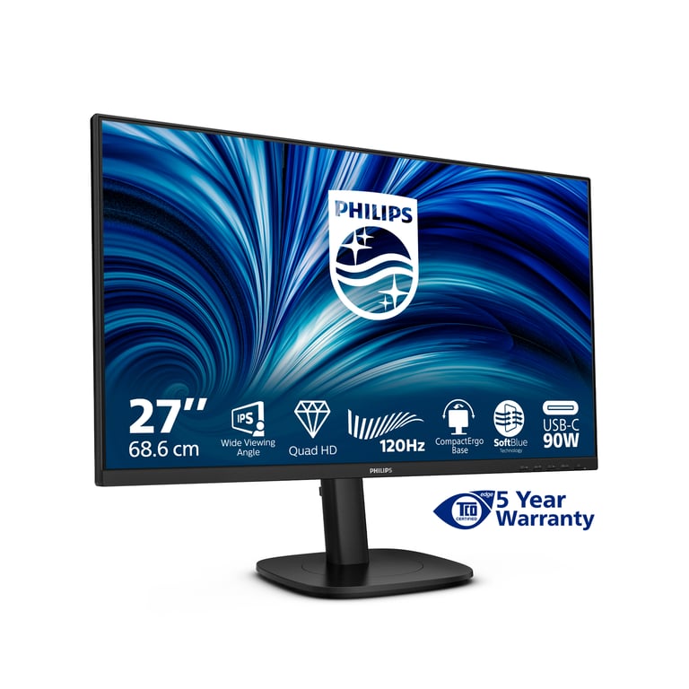 Philips 3000 series 27B2U360100 écran plat de PC 68 6 cm 27 2560 x 1440 pixels Quad HD LCD Neuf - vue 2