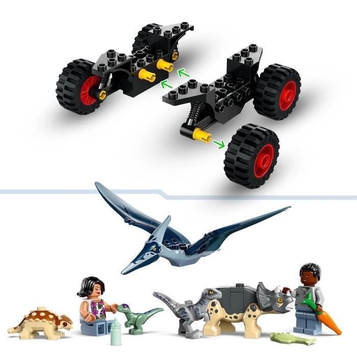 Lego Jurassic World Le Centre De Sauvetage Des Bébés Dinosaures 76963 Lego - vue 3