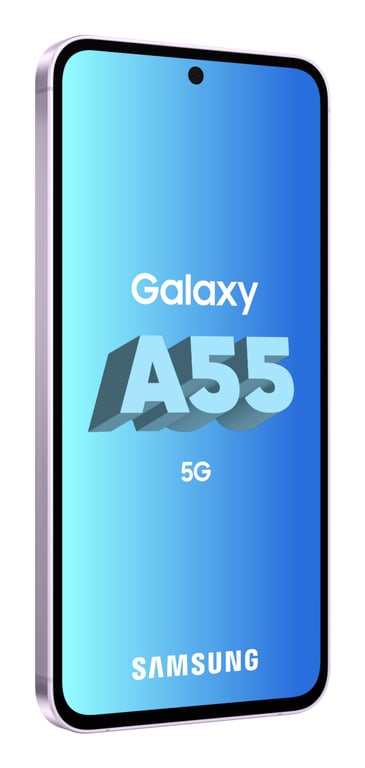 Galaxy A55 (5G) 128 Go, Lilas, Débloqué - Excellent état
