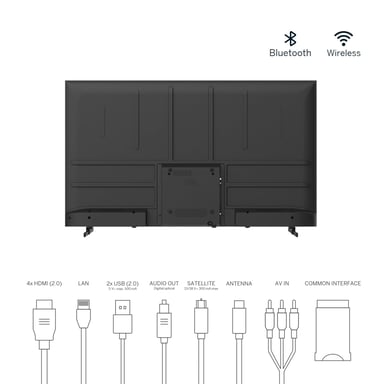 Thomson 55UA5S13 TV 139,7 cm (55'') 4K Ultra HD Smart TV Wifi Noir