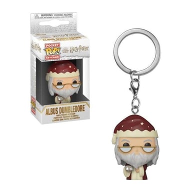 Llavero Funko Pop! Figura de Harry Potter Holiday Dumbledore