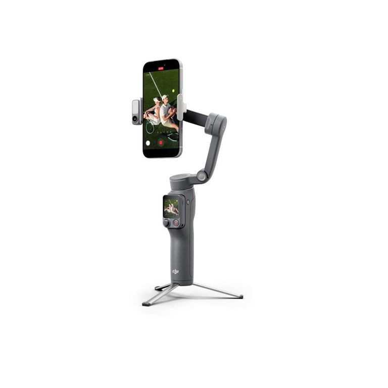 Stabilisateur smartphone DJI Osmo Mobile 8P Advanced Tracking Combo 3 axes ActiveTrack 8.0 FrameTap Noir - Neuf