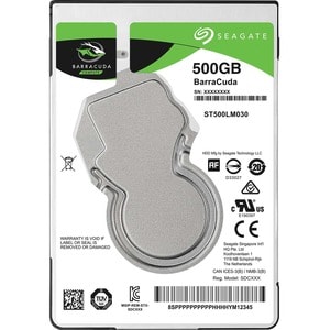Seagate Barracuda 2.5  disque dur 500 Go 5400 tr/min 128 Mo 2.5  Série ATA III - Neuf