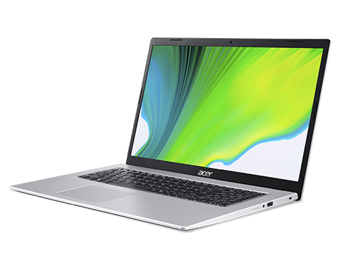 Acer Aspire 3 A317-33-P9DS N6000 Ordinateur portable 43,9 cm (17.3'') HD+ Intel® Pentium® Silver 4 Go DDR4-SDRAM 256 Go SSD Wi-Fi 5 (802.11ac) Windows 10 Home Argent