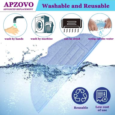 Pezzi di ricambio per Roborock S7/S7 Plus/T7/T7 Plus/T7s/T7s Plus 9 pezzi