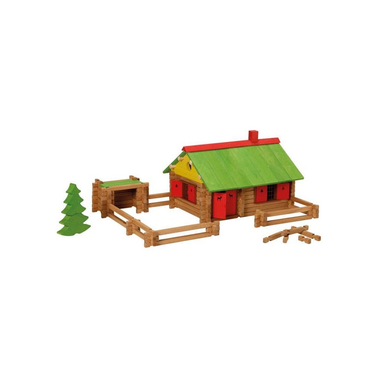 Construction en bois JEUJURA Maxi Coffret Chalet 330 pièces Maison et montagne Neuf - vue 3