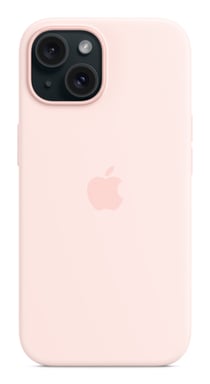 Custodia Apple in silicone con MagSafe per iPhone 15 - Rosa chiaro Apple iPhone 15