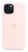 Custodia Apple in silicone con MagSafe per iPhone 15 - Rosa chiaro Apple iPhone 15