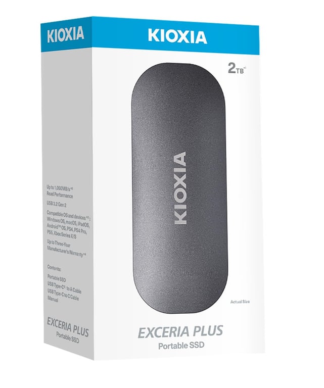 KIOXIA EXCERIA PLUS - vue 3