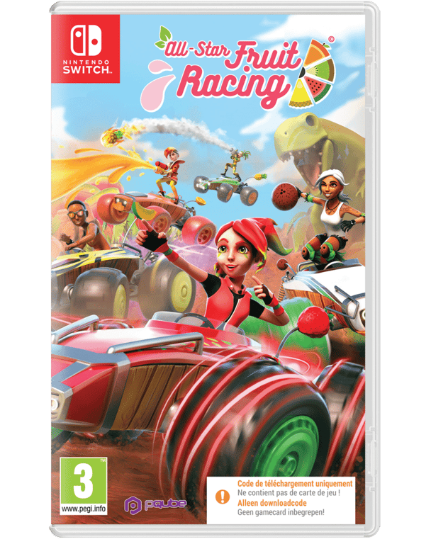 All Star Fruit Racing Nintendo SWITCH Code de téléchargement