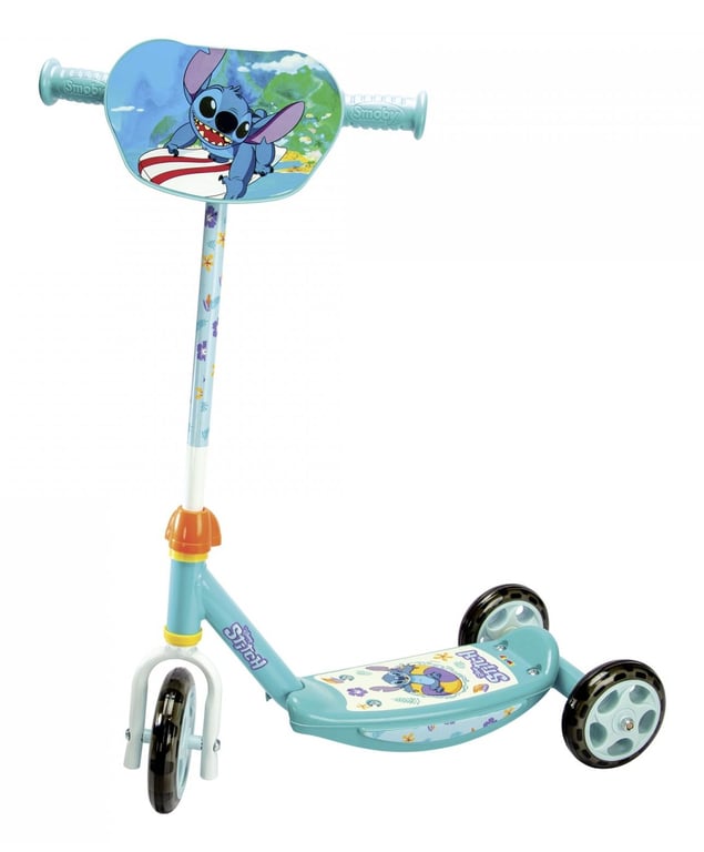 Patinette 3 Roues Smoby Stitch – Structure Métal, Guidon Ajustable - vue 4