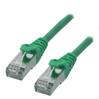 MCL Cable RJ45 Cat6 2.0 m Green câble de réseau Vert 2 m F/UTP (FTP)