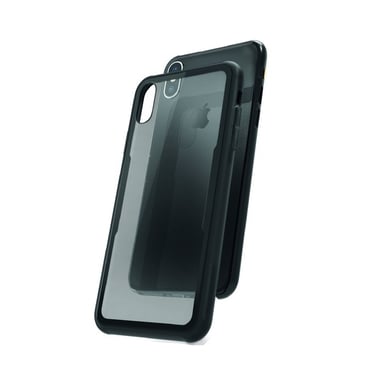 Glasskin Glass Case Transparente Contour Noir: Apple Iphone Xr