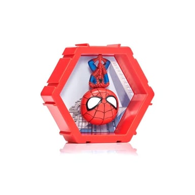 MARVEL Figura Decorativa Conectable 4D Efecto Lenticula Spider-man Rojo