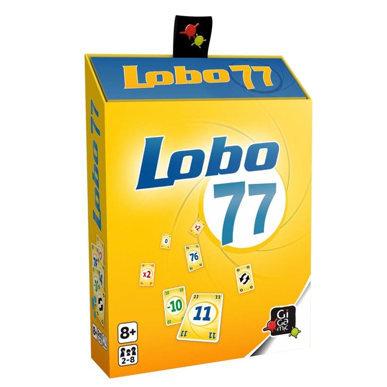 GIGAMIC Jeu de Cartes Lobo 77 to AMLOBO Jaune - vue 4