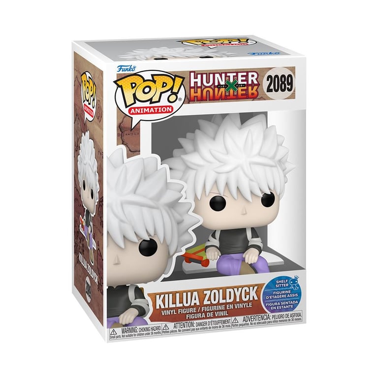 Hunter x Hunter Figurine POP! Killua Sit 9 cm - vue 10