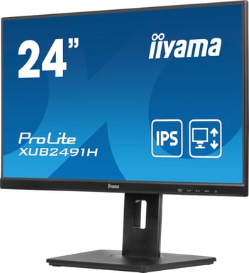 iiyama ProLite XUB2491H-B1 PC a schermo piatto 60,5 cm (23,8'') 1920 x 1080 pixel Full HD LED Nero