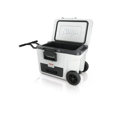 Ninja FrostVault FB245EUWH Coolbox con ruote 42 L zona secca refrigerata Bianco 4,5 °C ruote tutto terreno